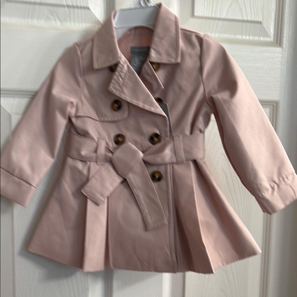 Tahari Kids Blush Pea Coat